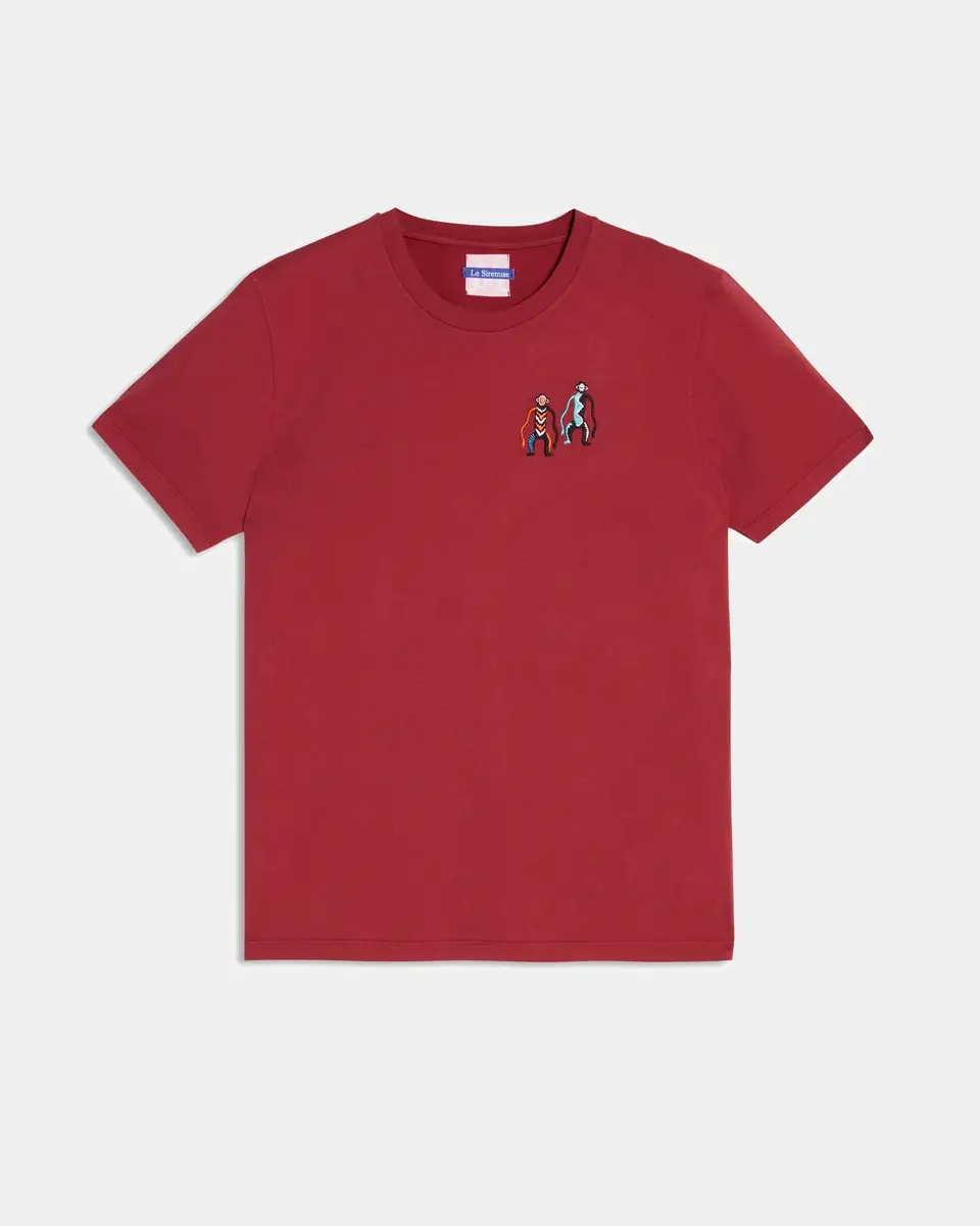 Emporio Sirenuse Monkeys T-Shirt Red Multi