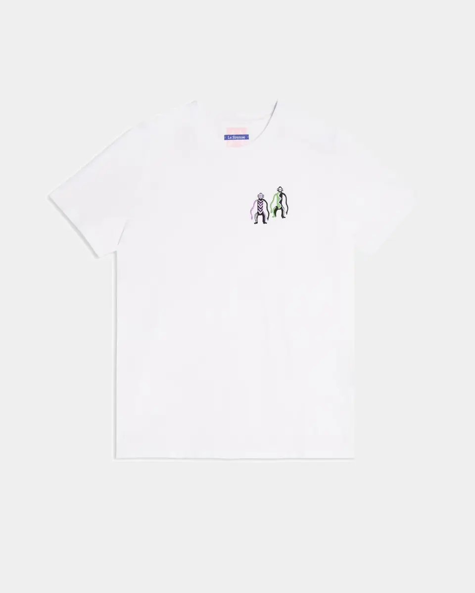 Emporio Sirenuse Monkeys T-Shirt White Multi