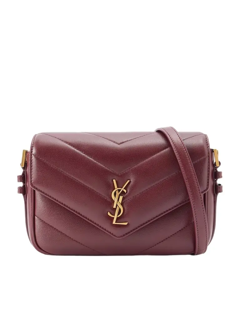 Saint Laurent Loulou Toy Matelassé Leather Shoulder Bag
