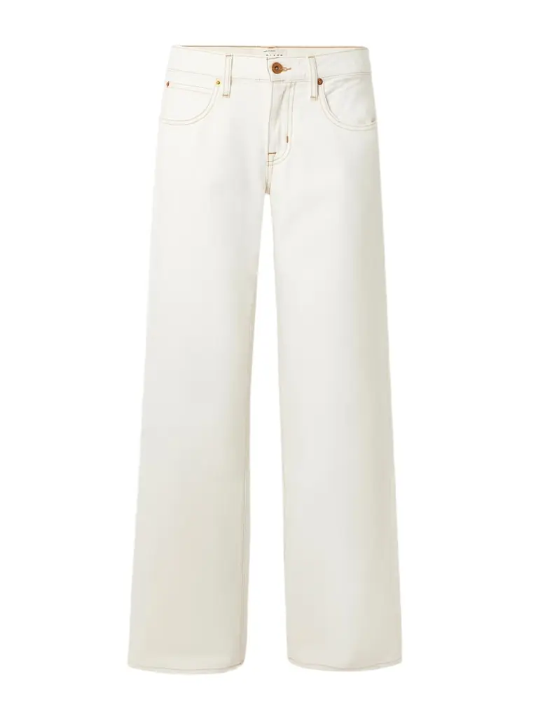 SLVRLAKE Lexi Low-rise Wide-leg Jeans