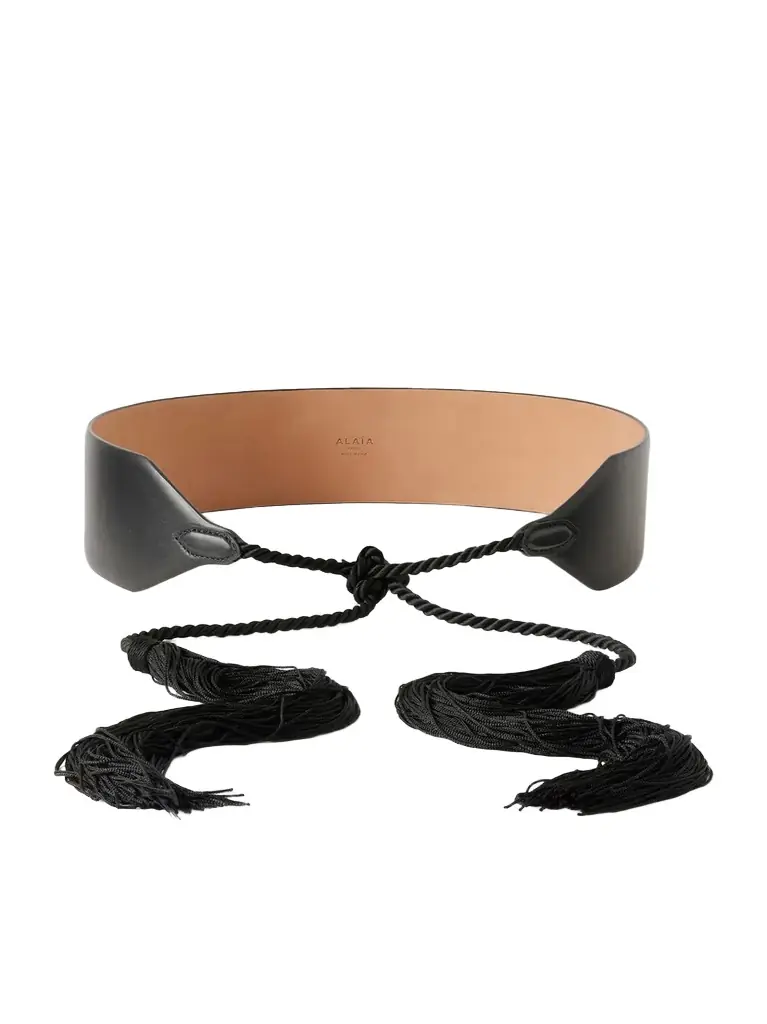 Alaïa Tasseled Leather Belt