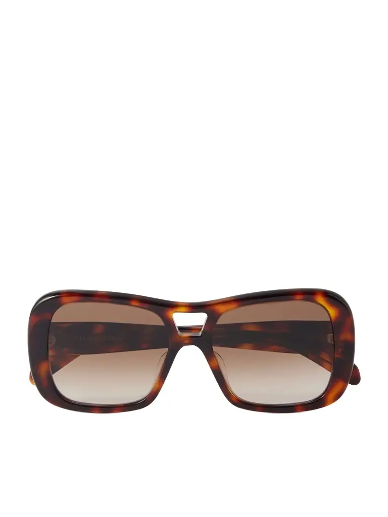 CELINE Eyewear Aviator-style Tortoiseshell Acetate Sunglasses