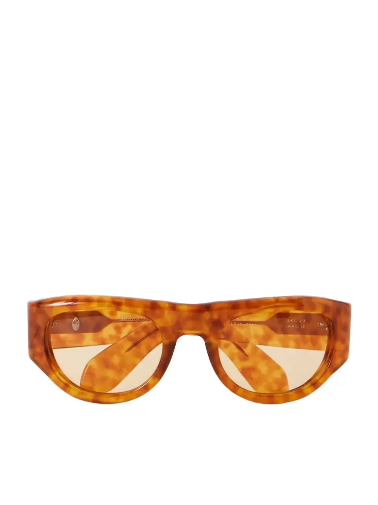 Jacques Marie Mage D-frame Tortoiseshell Acetate Sunglasses