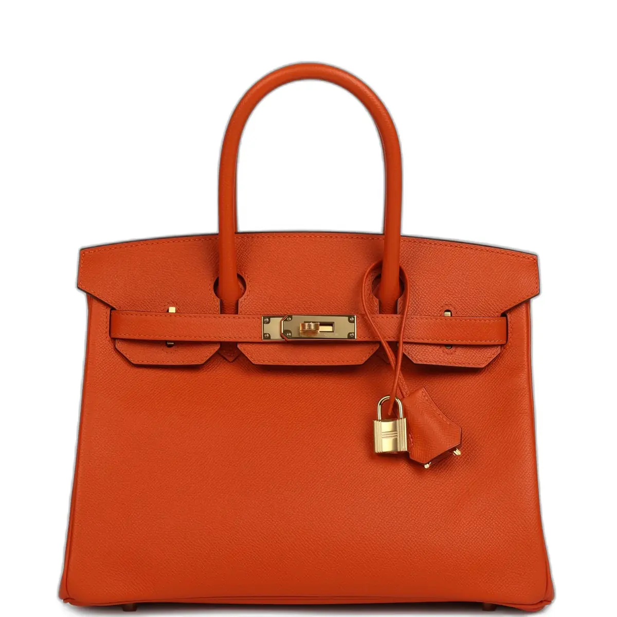 hermes Hermes Birkin 30 Feu Epsom Gold Hardware