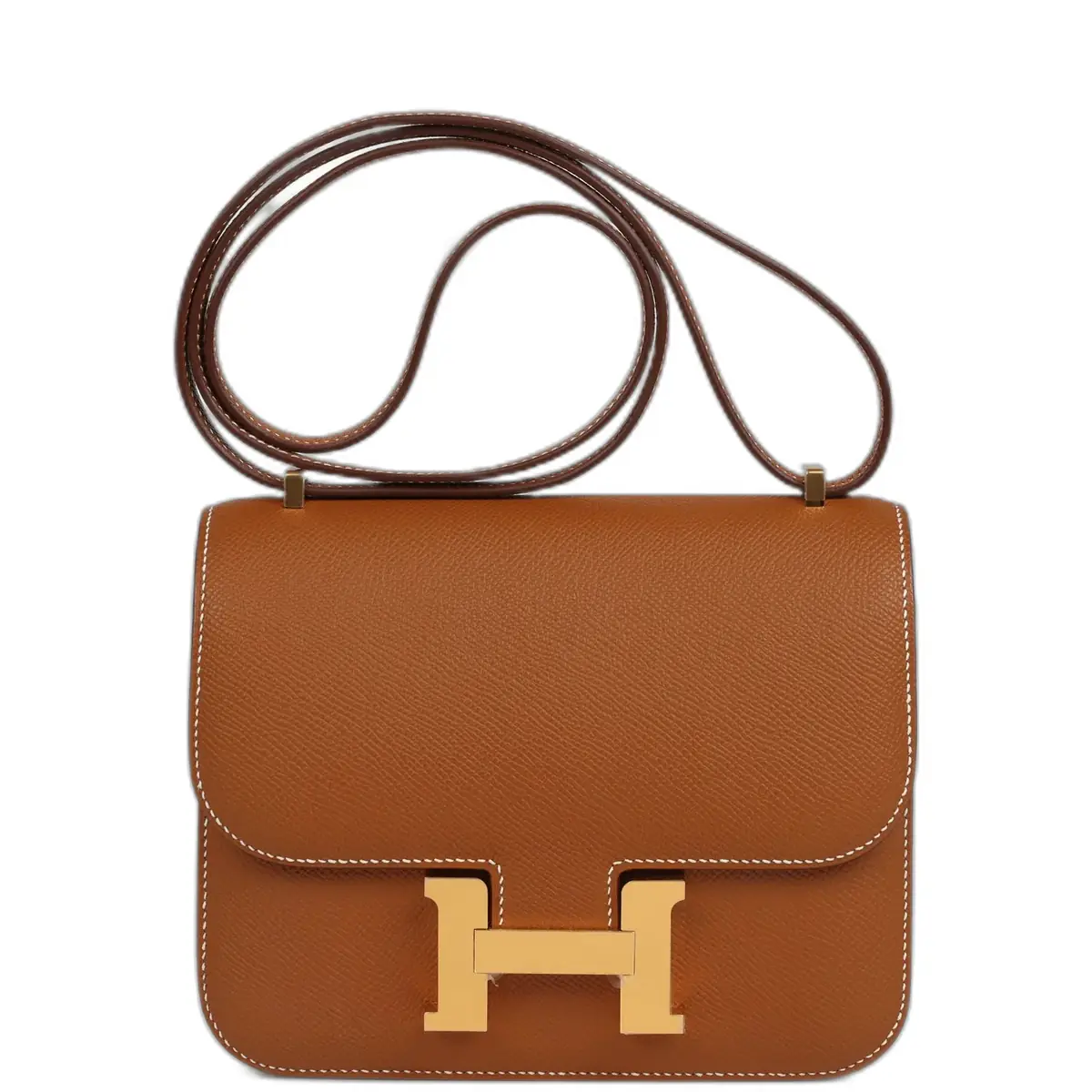hermes Hermes Constance 18 Gold Epsom Gold Hardware