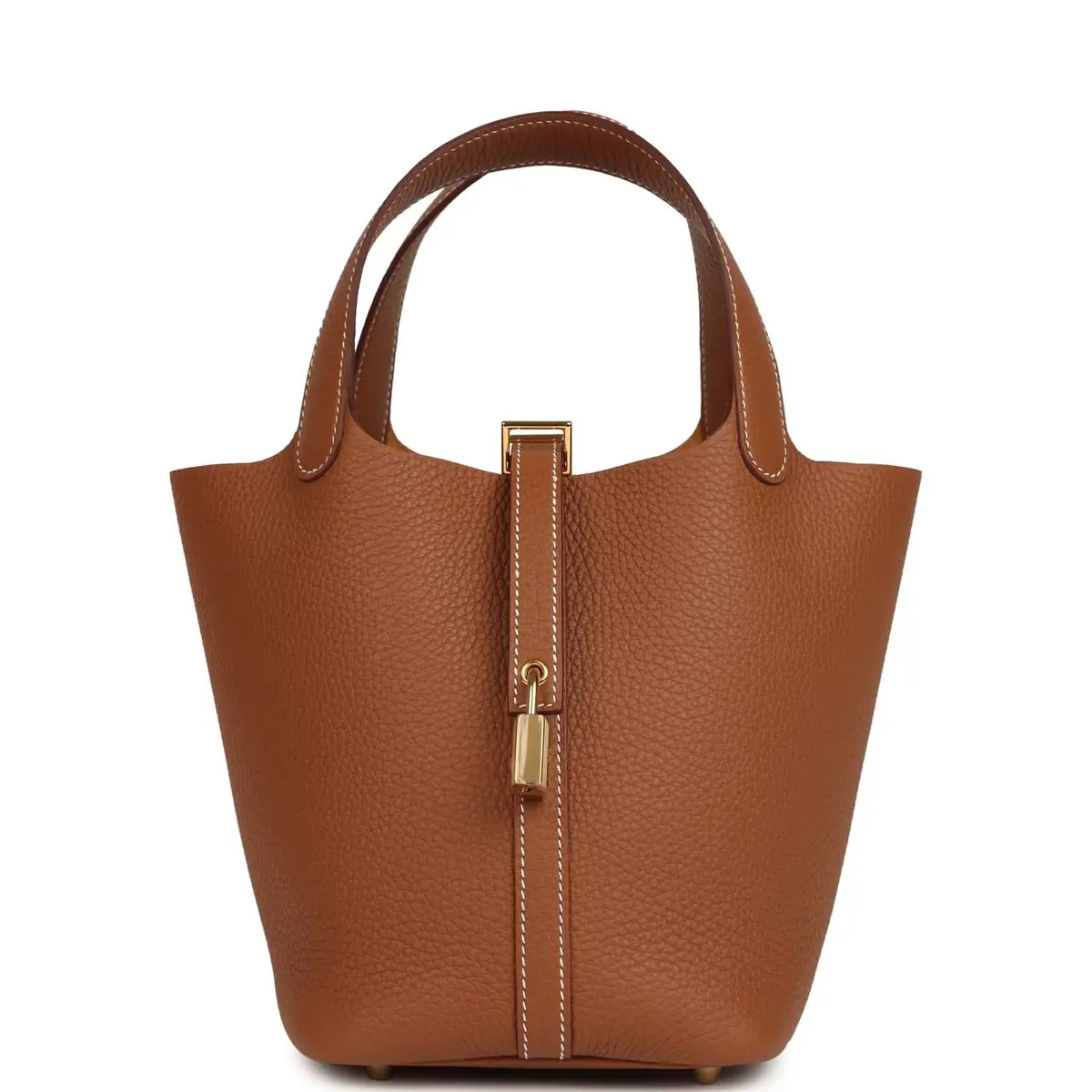 hermes Hermes Picotin Lock 18 Gold Clemence Gold Hardware