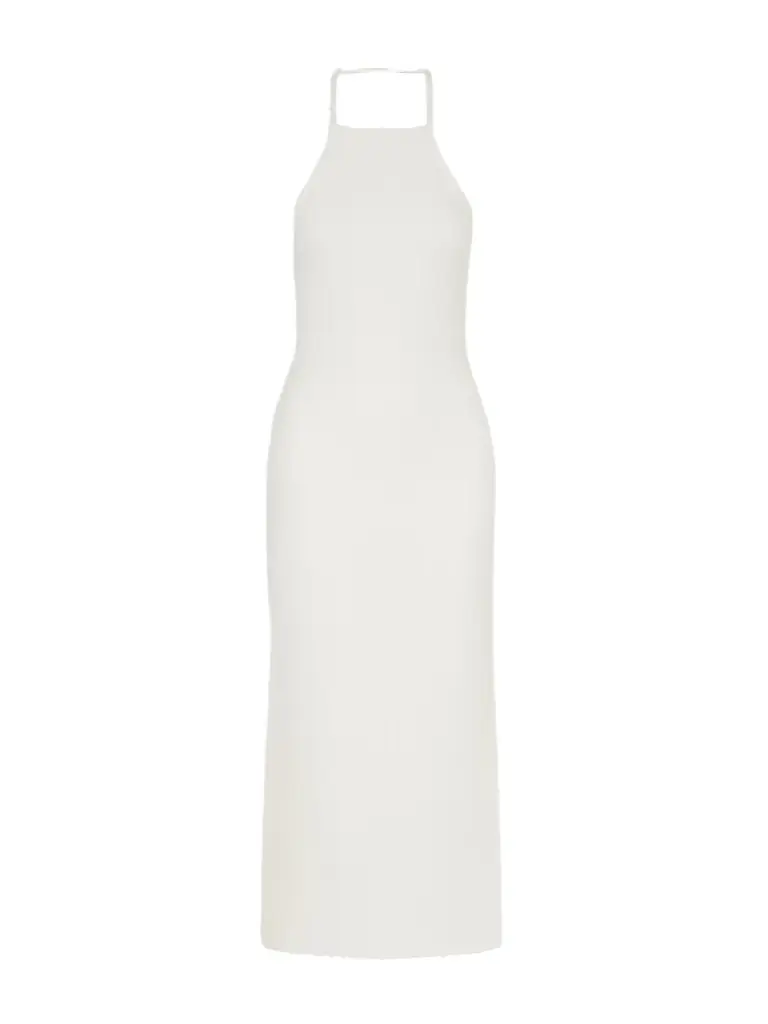 Jacquemus Tablier Midi Knit Dress