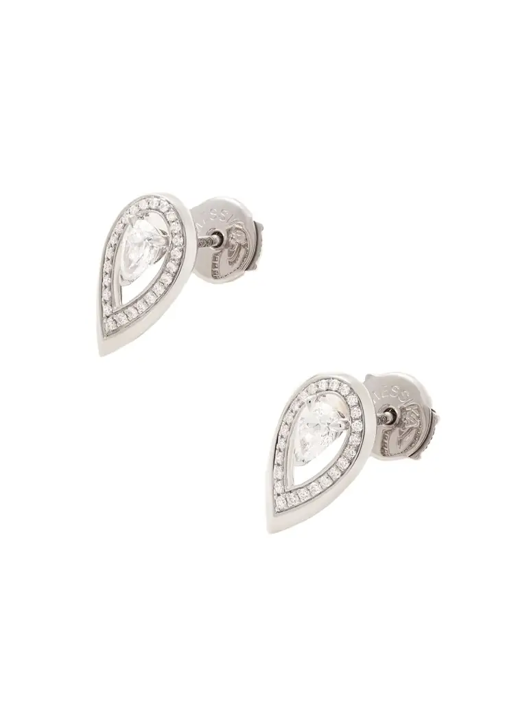 Messika Firey 18-karat White Gold Diamond Earrings