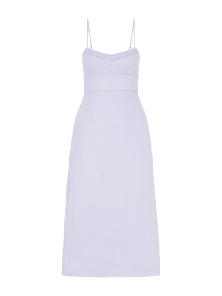 Zimmermann Luna Linen Midi Dress