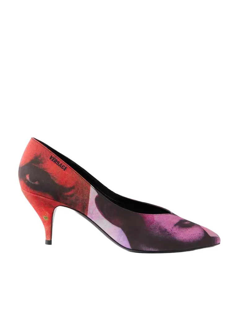 Versace Tina Silk Faille 65 Pumps