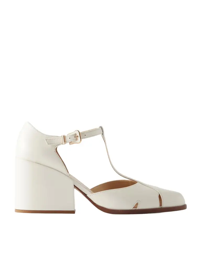 Gabriela Hearst Hawes 80 Leather Pumps