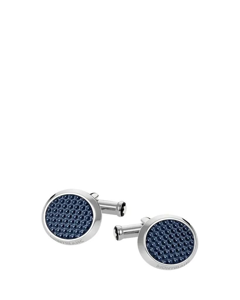 Montblanc Meisterstuck Cufflinks w/ Hexagonal Inlay