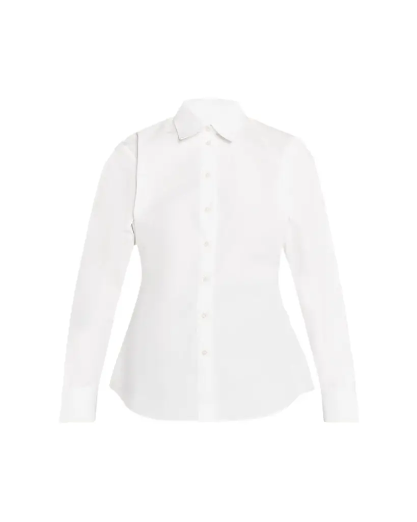 Rohe Shaped Cotton Poplin Shirt
