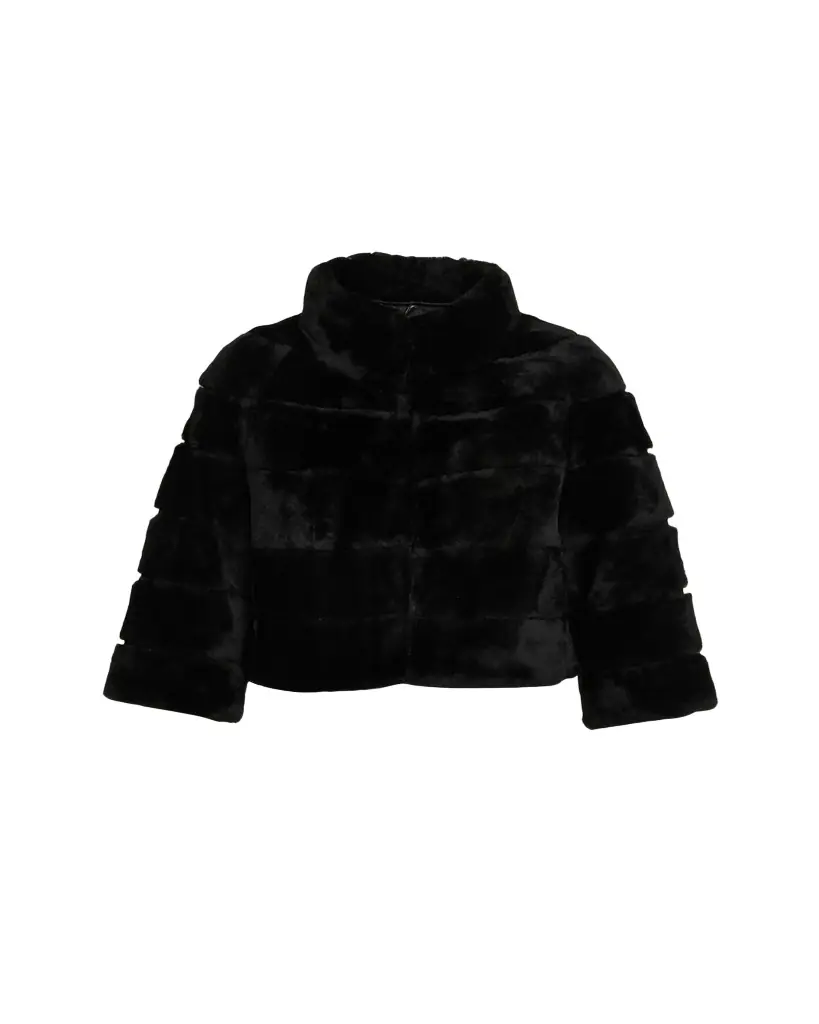 Gorski Lamb hearling Bolero Jacket