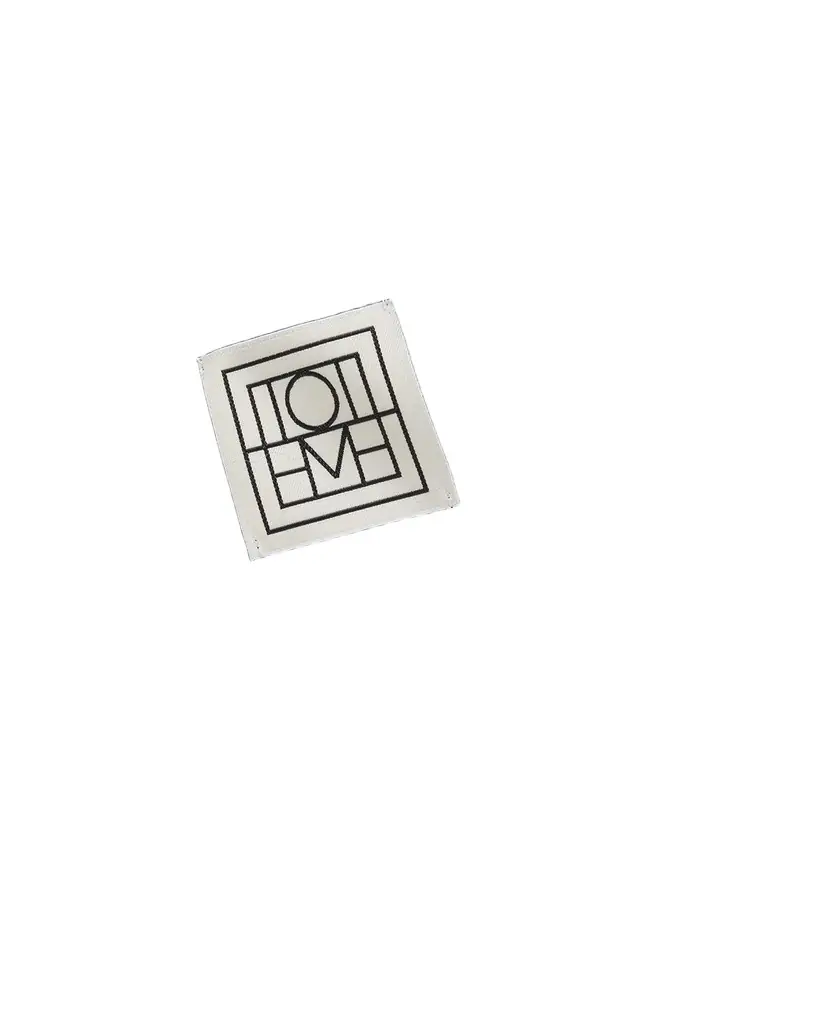 Toteme Monogram Twill Scarf