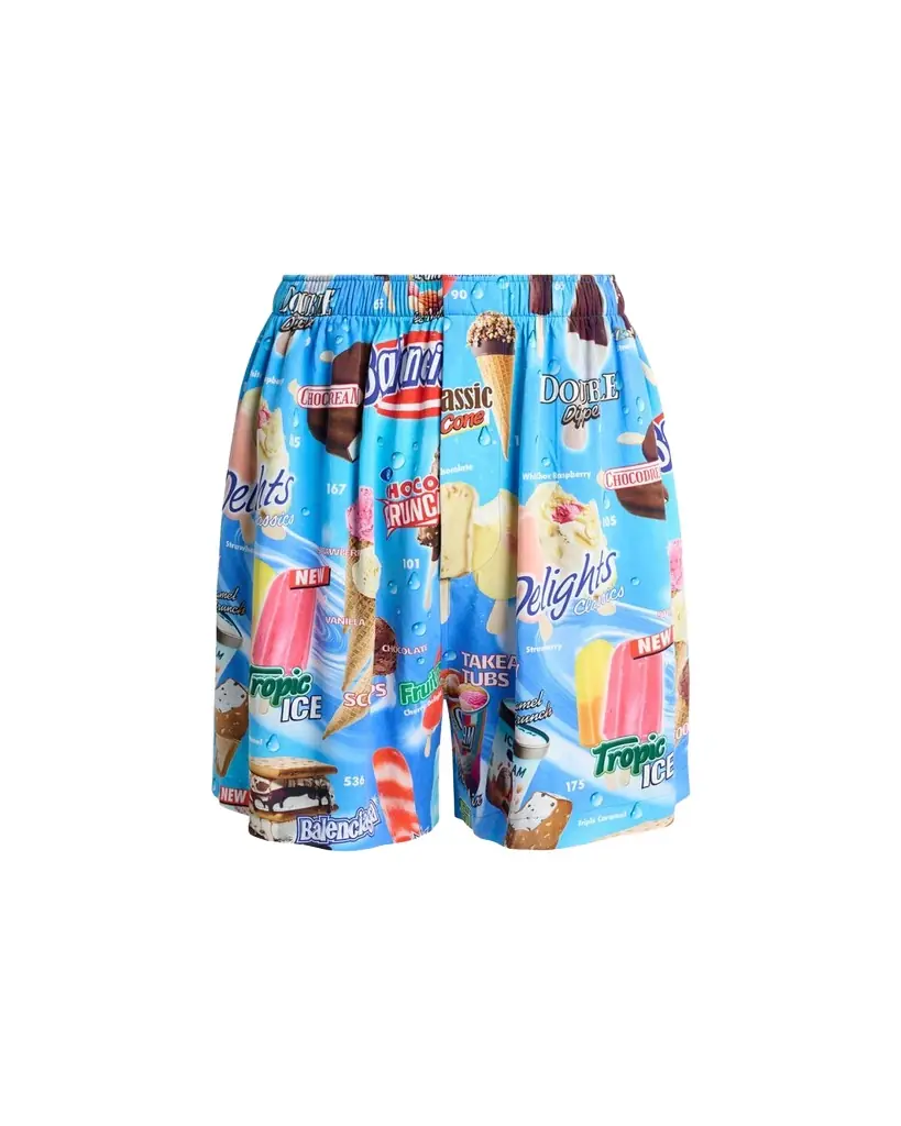 Balenciaga Men's Sweet Treat Pajama Shorts