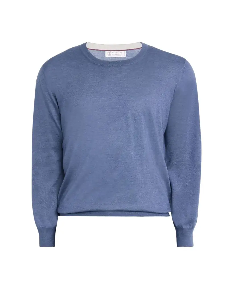 Brunello Cucinelli Men's Cashmere Knit Crewneck Sweater