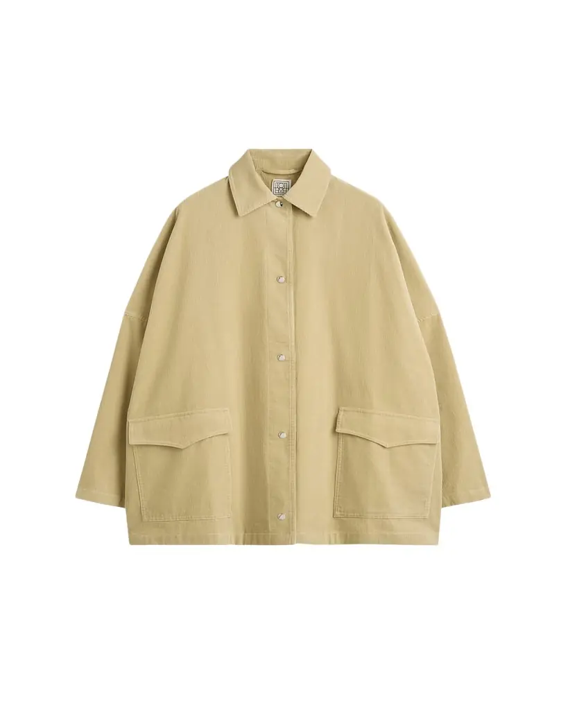 Toteme Corduroy Oversized Shirt Jacket