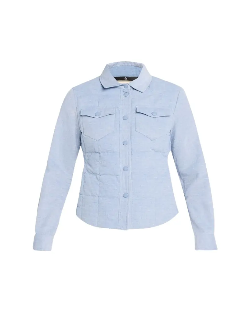 Moncler Nangy Corduroy Down Shirt Jacket