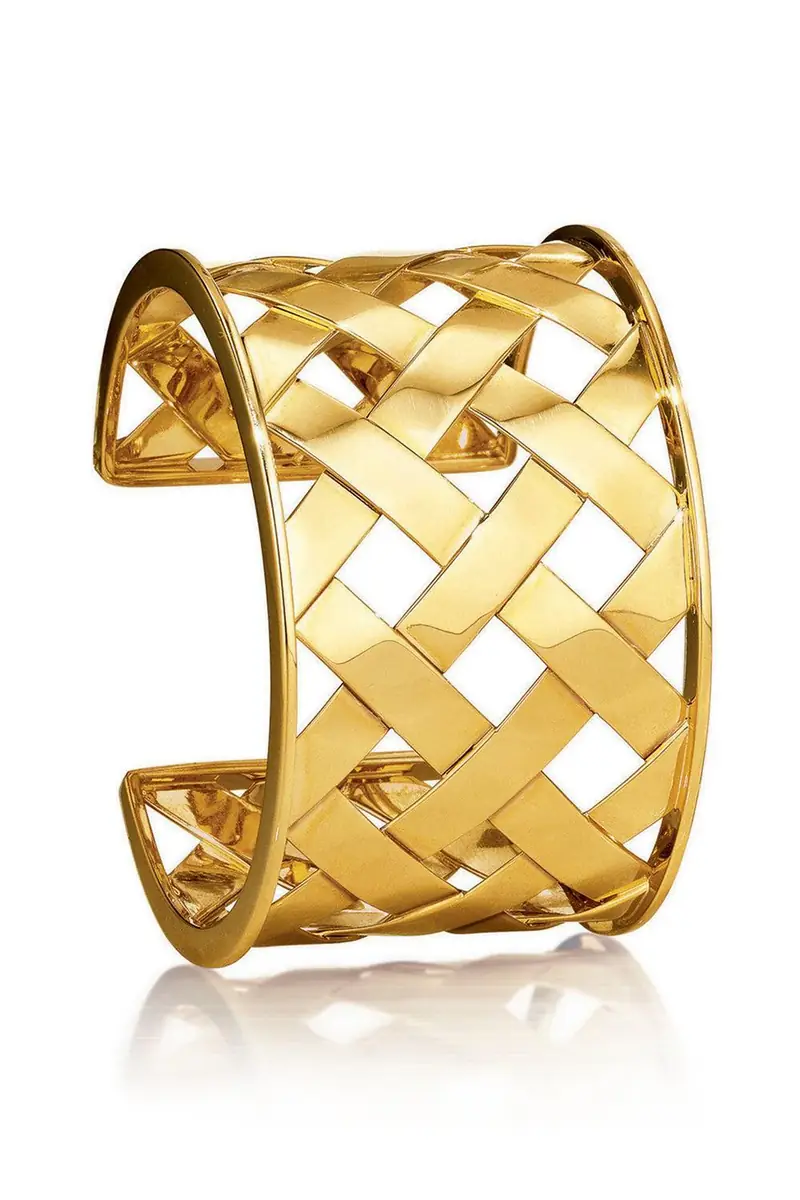 VERDURA Criss Cross Cuff Bracelet