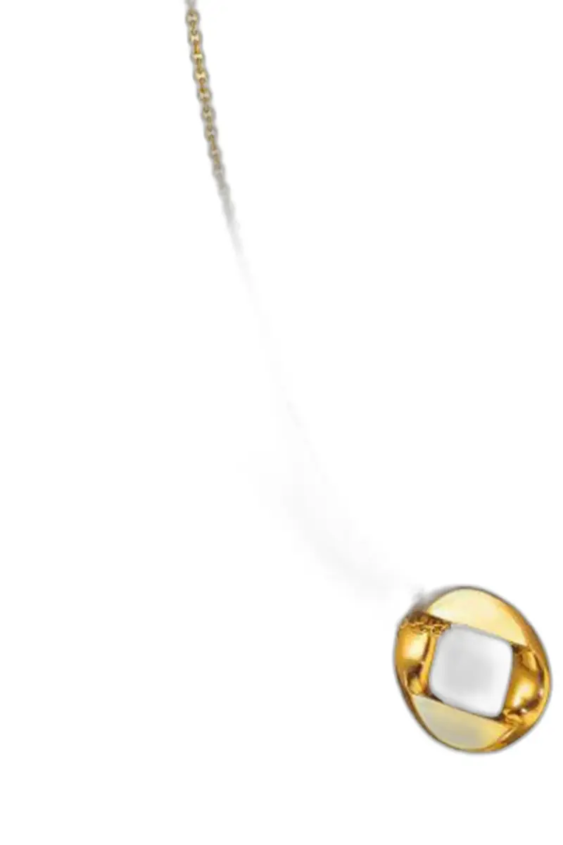VERDURA Curb Link Pendant Necklace