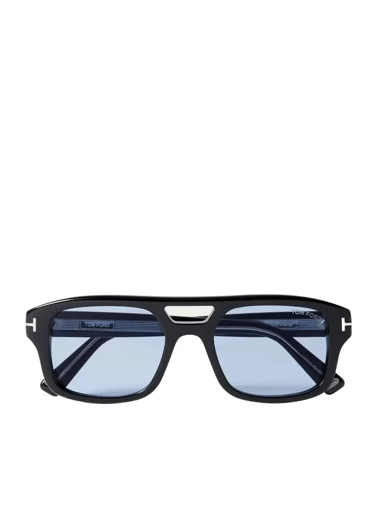 Tom Ford Icon Aviator-style Acetate Sunglasses