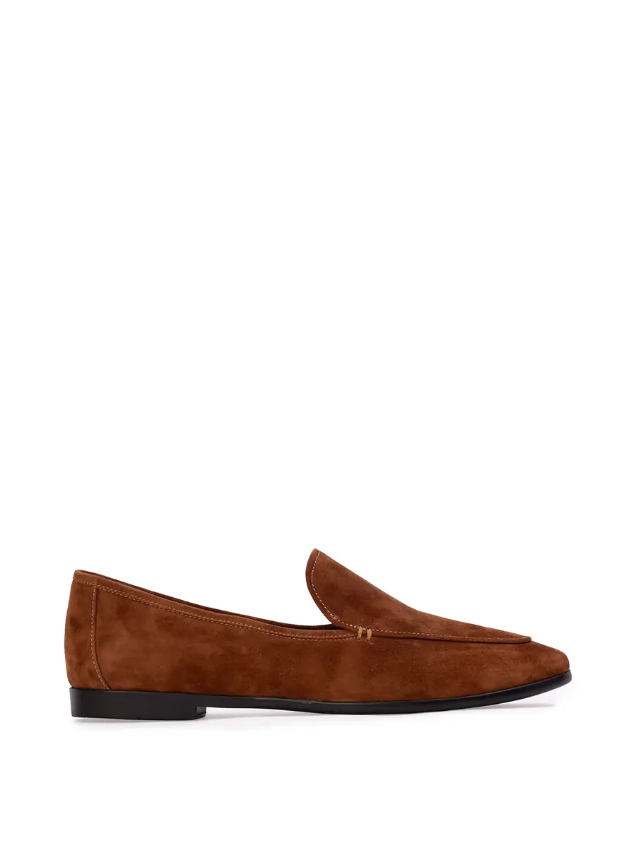 Black Suede Studio Suede Allie Loafers