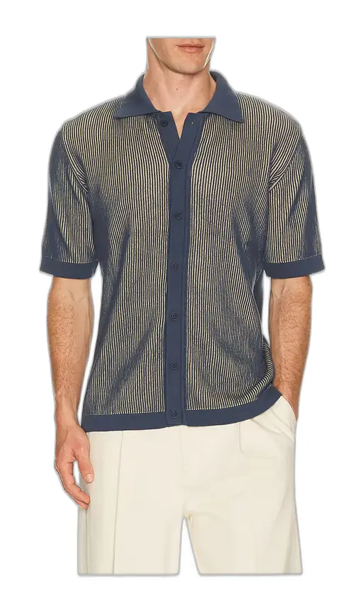 Far Afield Velzy Knitted Shirt