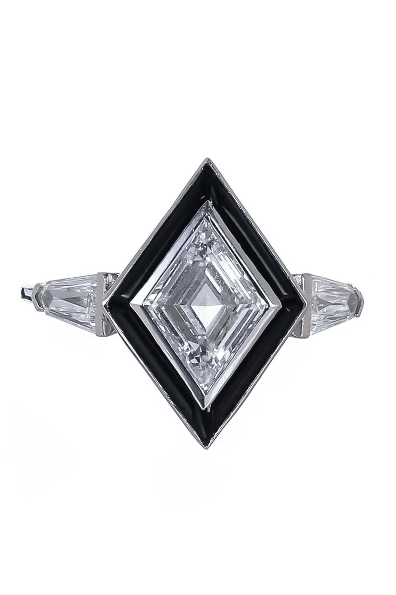 GOSHWARA Diamond Black Kite G-One Ring