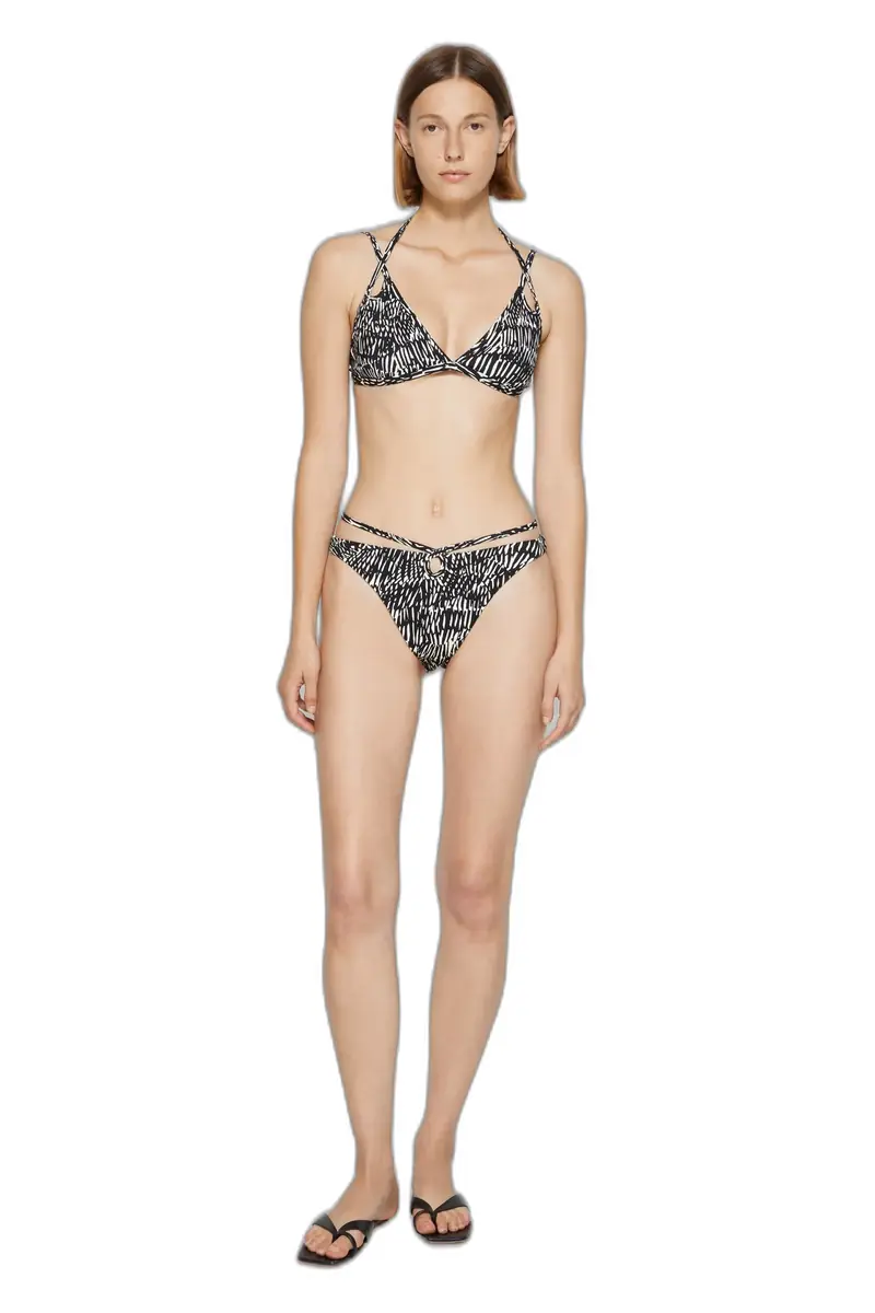 Simkhai Alani Printed Bikini Bottom