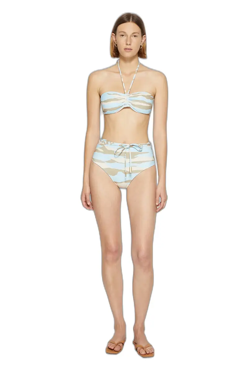 Simkhai Opal Printed Bikini Bottom