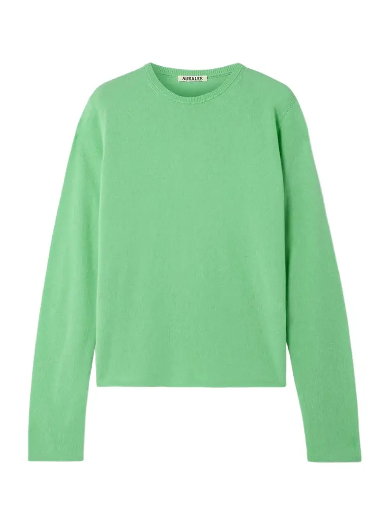 Auralee Cashmere And Silk-blend Sweater