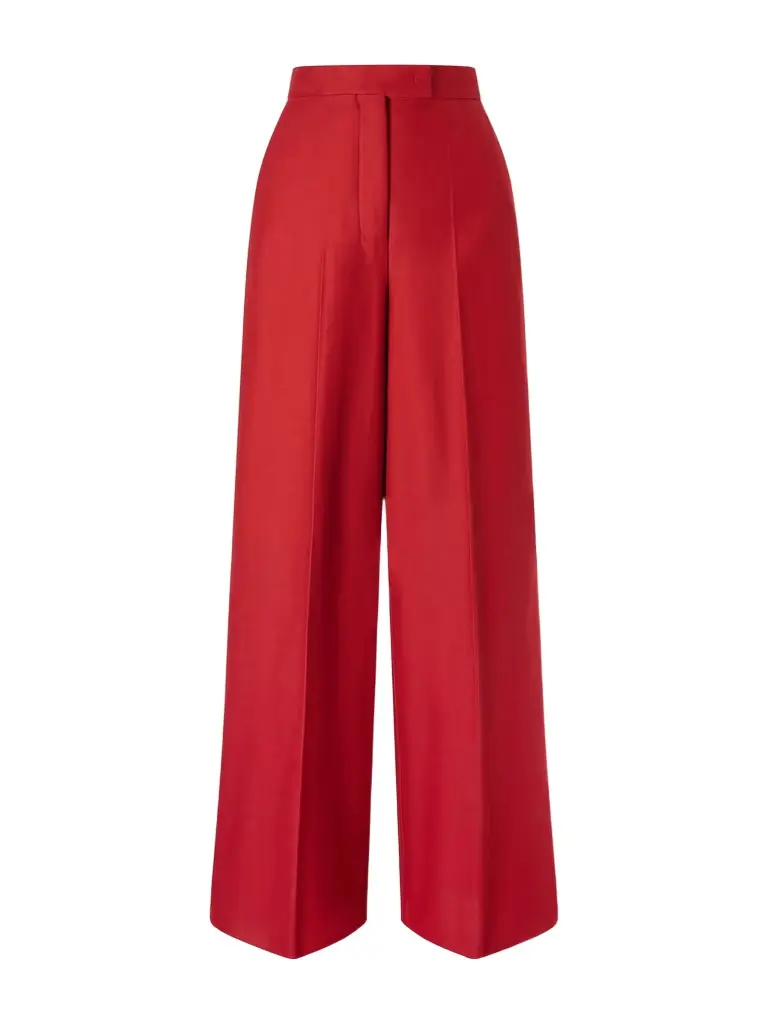 Max Mara Rito Cotton-jersey Wide-leg Pants