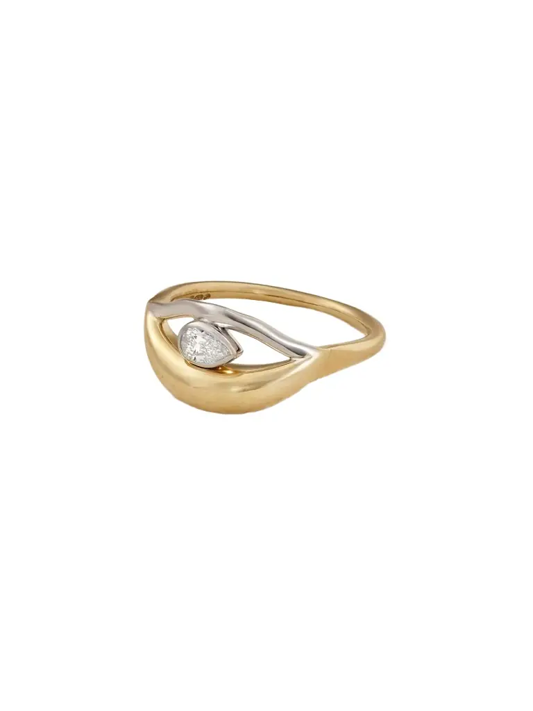 L’Atelier Nawbar Salvatore 18-karat Gold Diamond Band