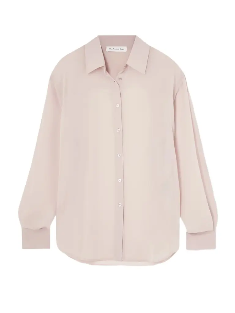 The Frankie Shop Peri Georgette Shirt