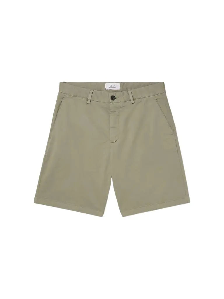 MR P. Straight-Leg Garment-Dyed Cotton-Blend Twill Bermuda Shorts - Men
