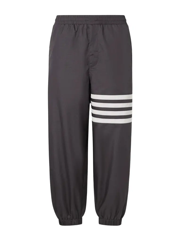 Thom Browne Tapered Striped Ripstop Sweatpants - Men