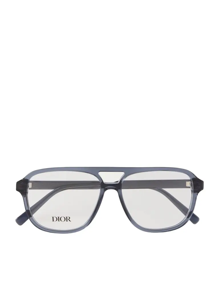 DIOR Eyewear DiorBotanicaO A1I Aviator-Style Acetate Glasses - Men