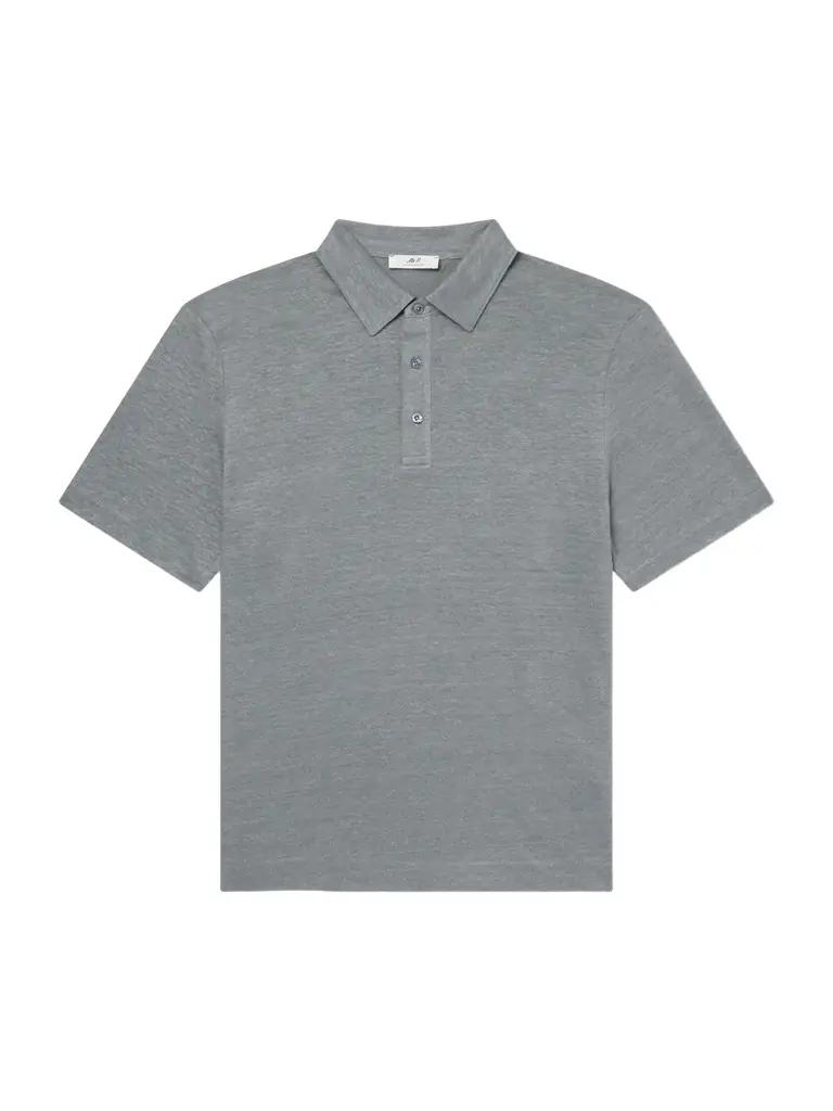 MR P. Linen Polo Shirt - Men