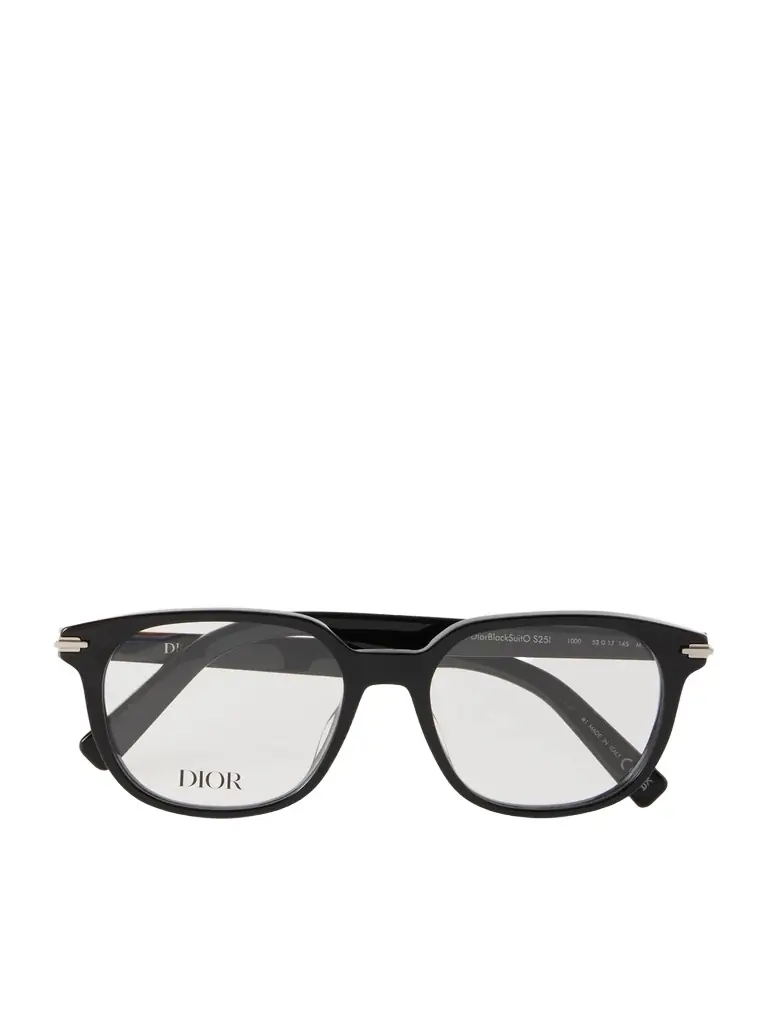 DIOR Eyewear DiorBlackSuitO S25l Rectangular Acetate Glasses - Men