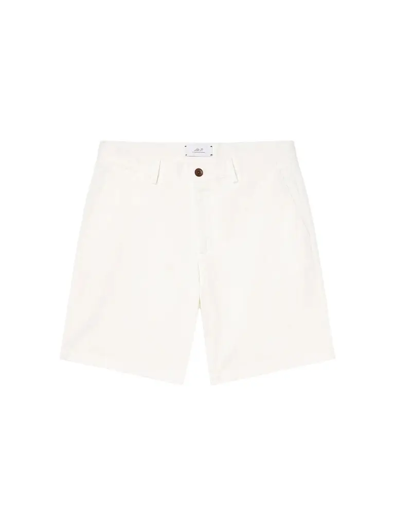 MR P. Straight-Leg Garment-Dyed Cotton-Blend Twill Bermuda Shorts - Men