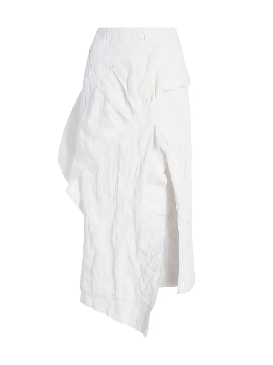 Proenza Schouler Hansly Memory Cotton Midi Skirt