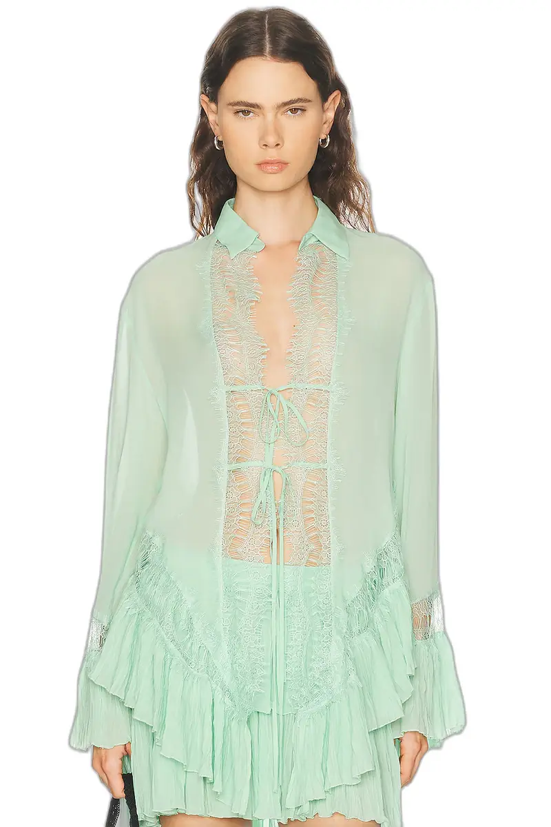 Blumarine Long Sleeve Top