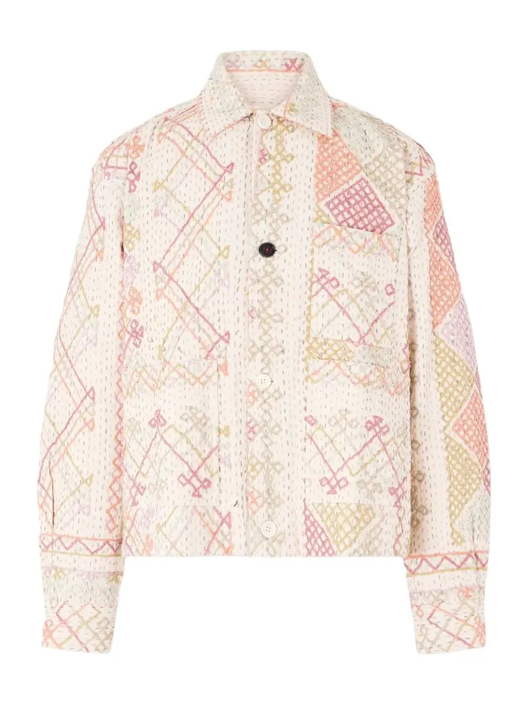 Kardo Bodhi Cotton-Jacquard Jacket - Men