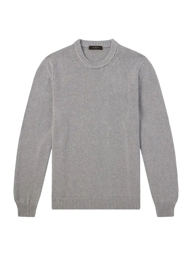 Slowear Slim-Fit Cotton Sweater - Men
