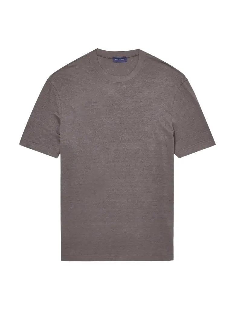 Thom Sweeney Linen-Blend T-Shirt - Men
