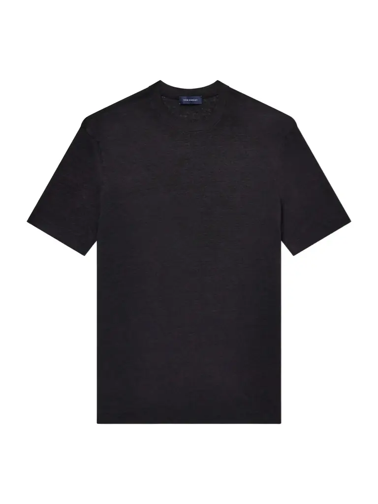 Thom Sweeney Linen T-Shirt - Men