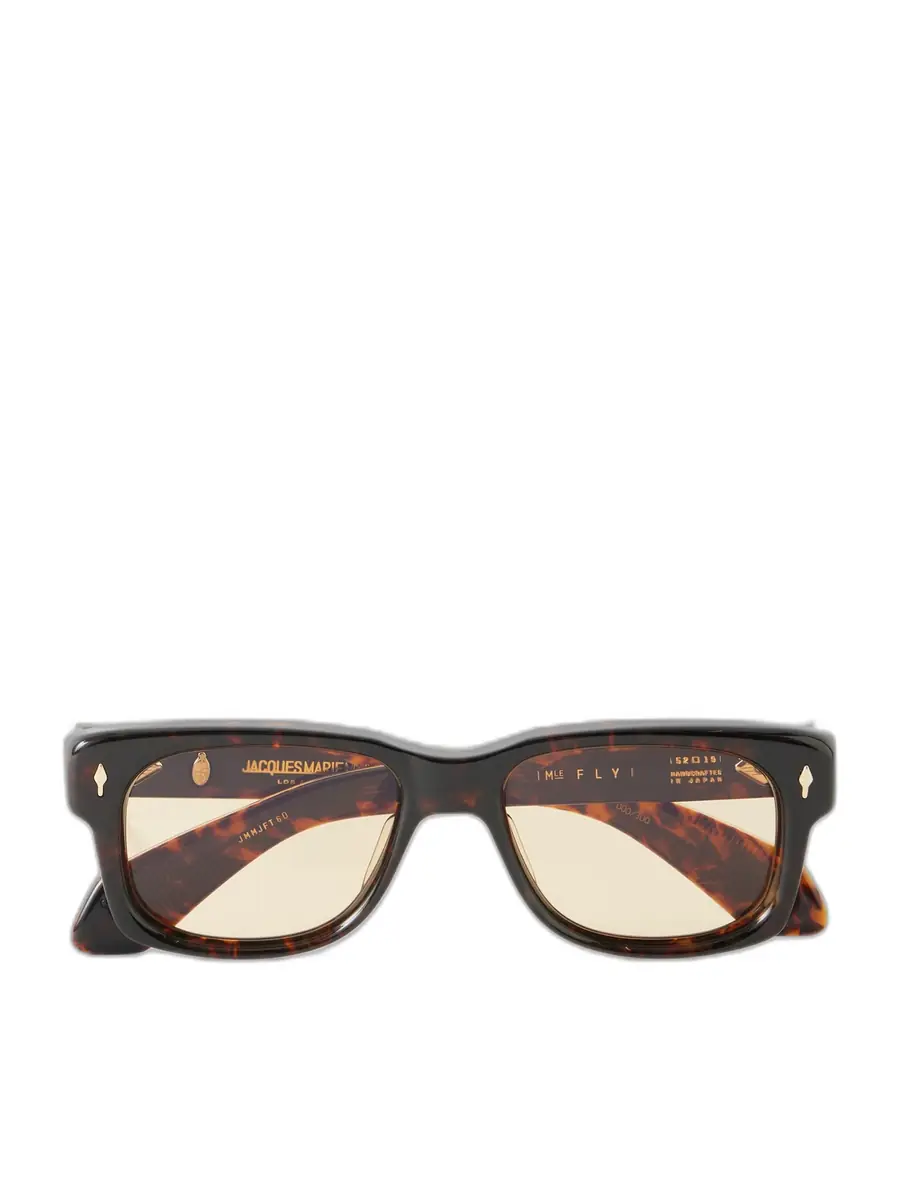 Jacques Marie Mage Jeff Goldblum D-Frame Acetate Sunglasses - Men