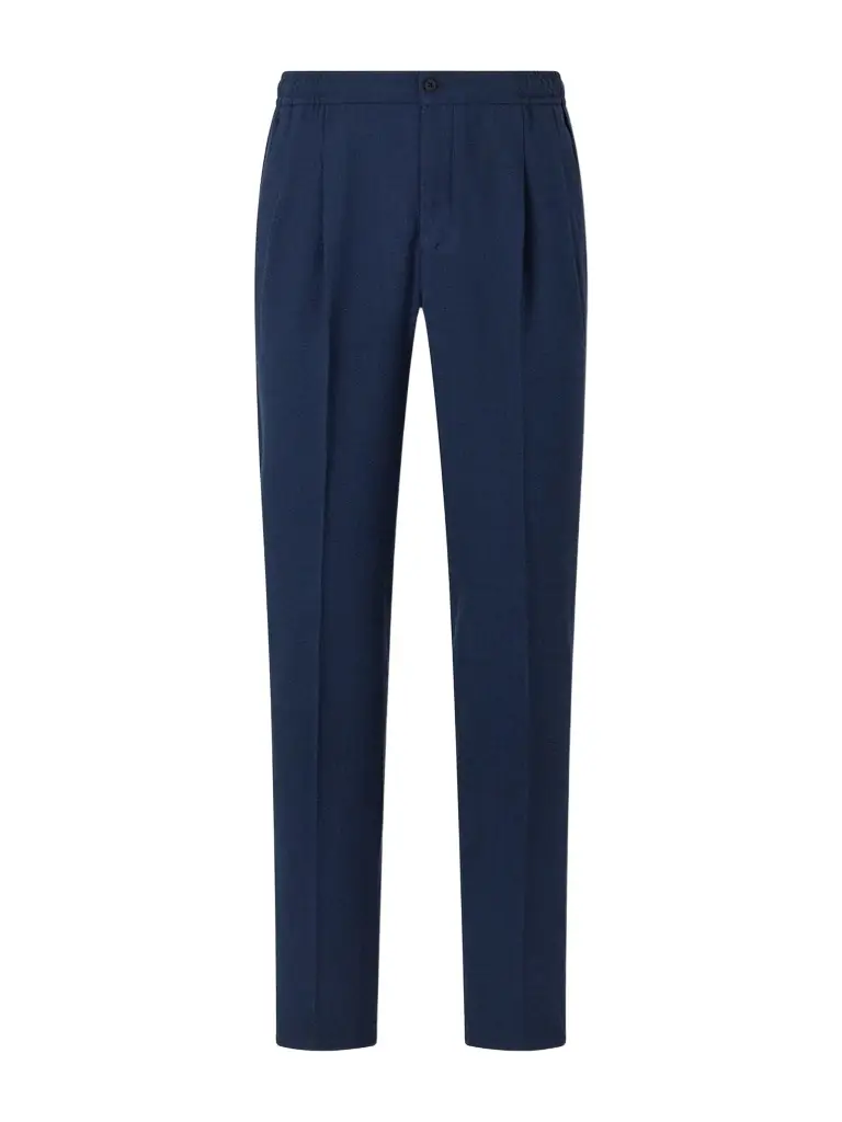 Rubinacci Straight-Leg Linen Trousers - Men