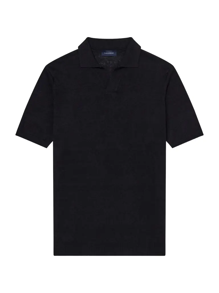 Thom Sweeney Linen and Cotton-Blend Polo Shirt - Men